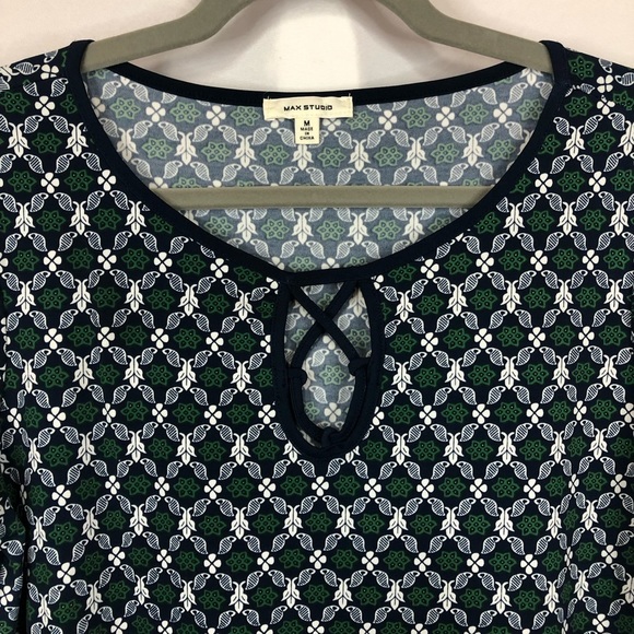 Mex Studio Women’s Dress Loose Fit Pull Over Bell Sleeve - Picture 4 of 9